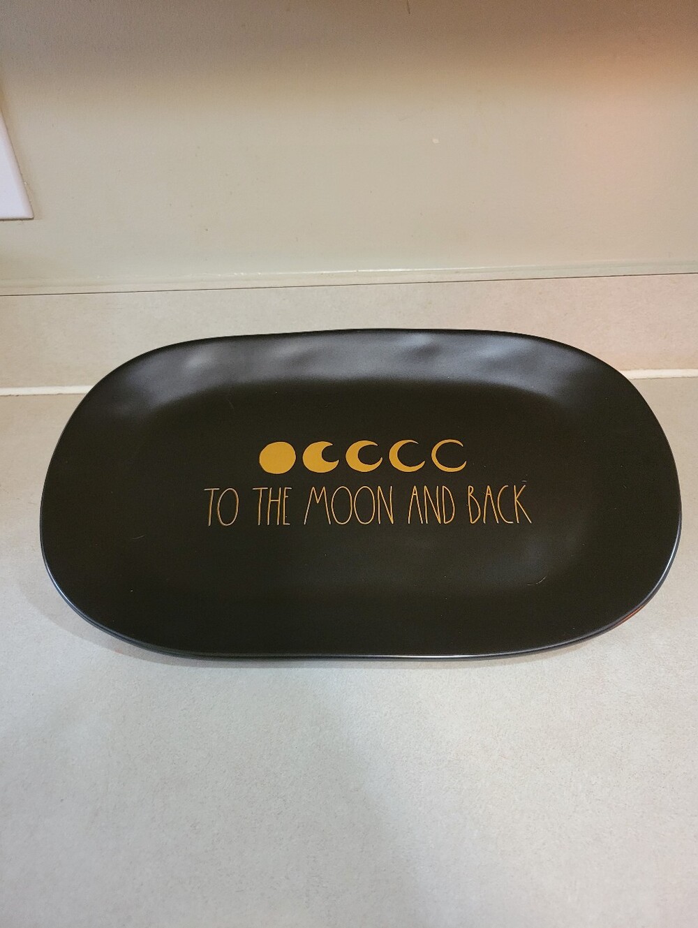 NWT Rae Dunn To The Moon And Back Serving Tray